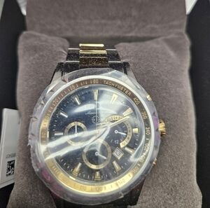 Bulova Mens Watch Marine Star 98B433 Two-Tone Stainless Quartz Analog